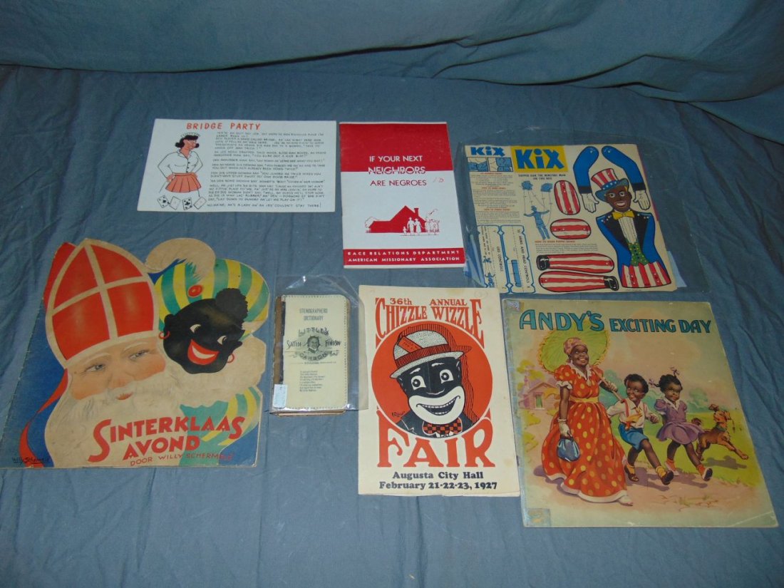 Black Americana Paper Ephemera Lot (1 of 4)