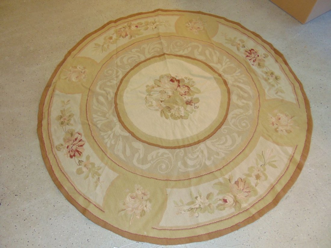 Needlepoint: 6.X 6". Examine for quality, style and condition and bid accordingly.(w/134)