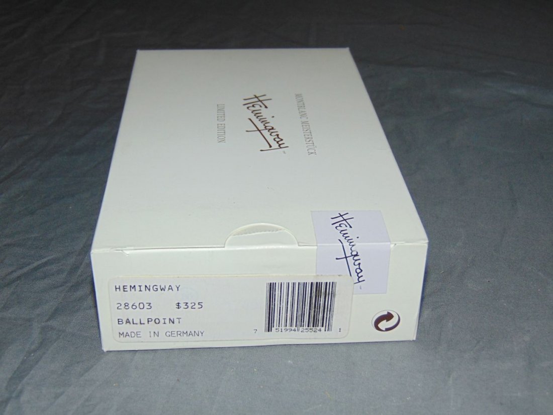 Mount Blanc. Hemingway Ballpoint. (1 of 2)