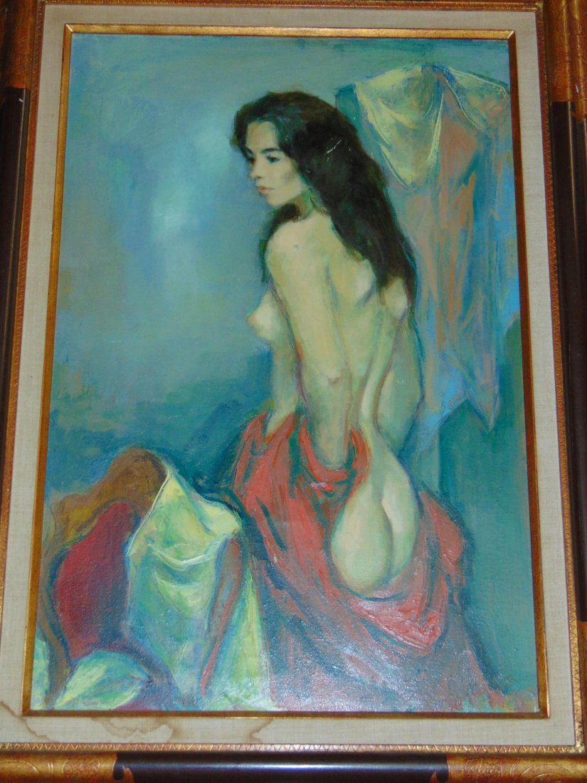 Jan De Ruth  (1922 - 1991) Oil on Canvas (1 of 6)