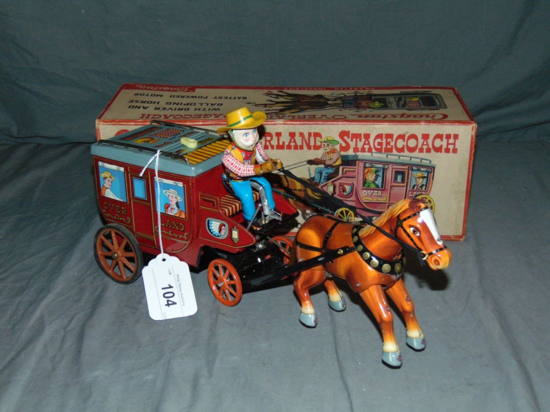 Boxed Battery Op Cragstan Overland Stagecoach (1 of 7)