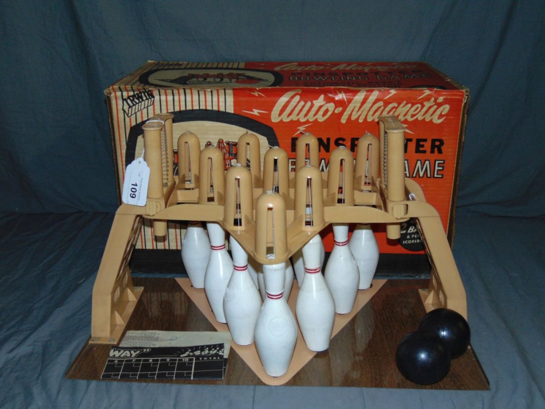 Boxed Irwin Auto Magnetic Pinspotter Bowling Game (1 of 6)