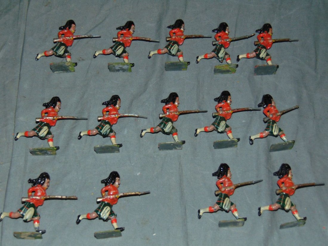 Britains Black Watch Highlanders Charging (1 of 3)