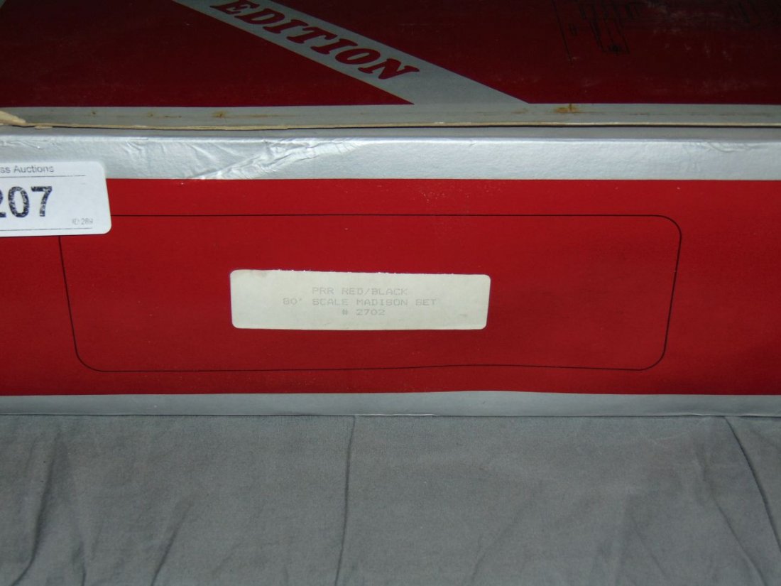 Williams 2702 PRR Madison 5 Car Passenger Set (1 of 3)