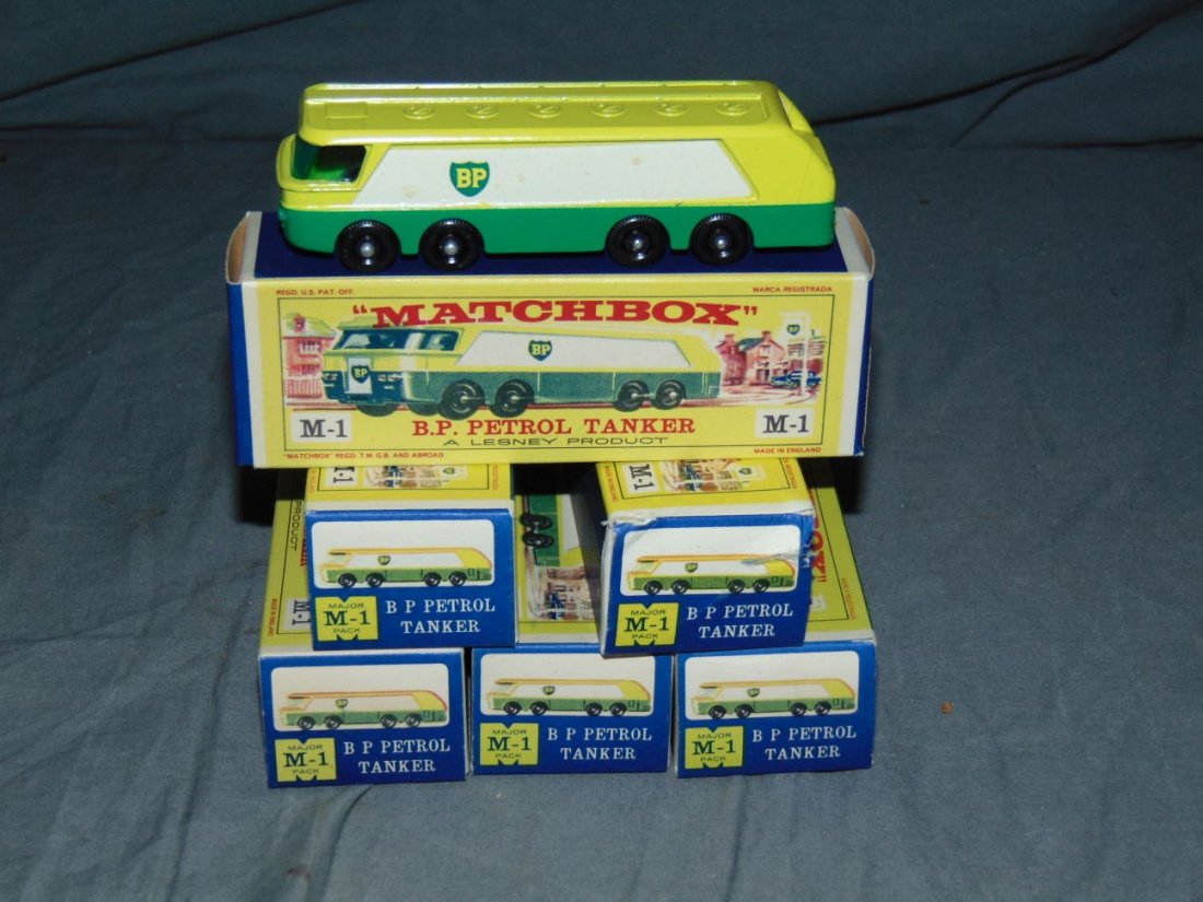 Matchbox M-1 B.P. Petrol Tanker. (1 of 4)