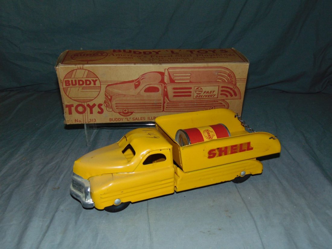 Buddy L Fast Delivery Truck.: No 313 in Original Box.
