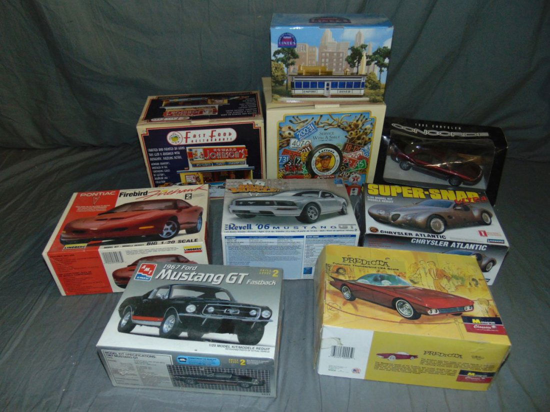Automotive Model Kits and More (1 of 3)