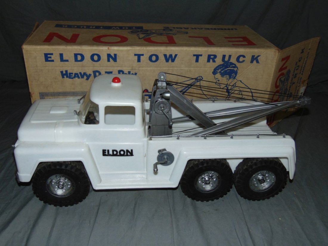 Eldon Tow Truck.: In original box.