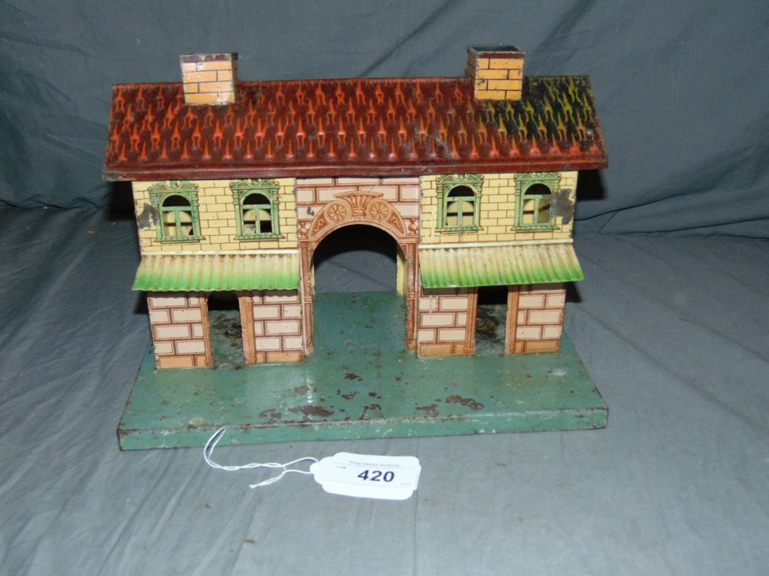 German Tin Railroad Station. (1 of 4)