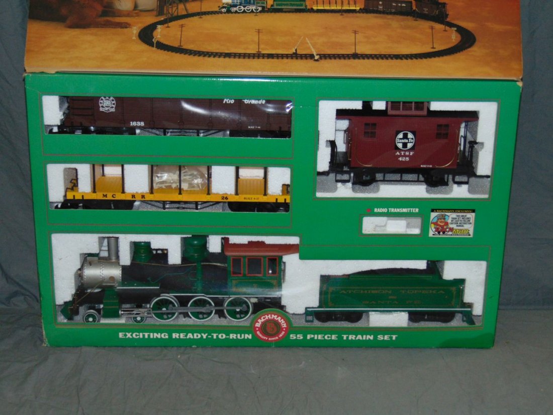 Bachmann "G" Scale Big Hauler Train Set: Boxed. Radio controlled. Complete.