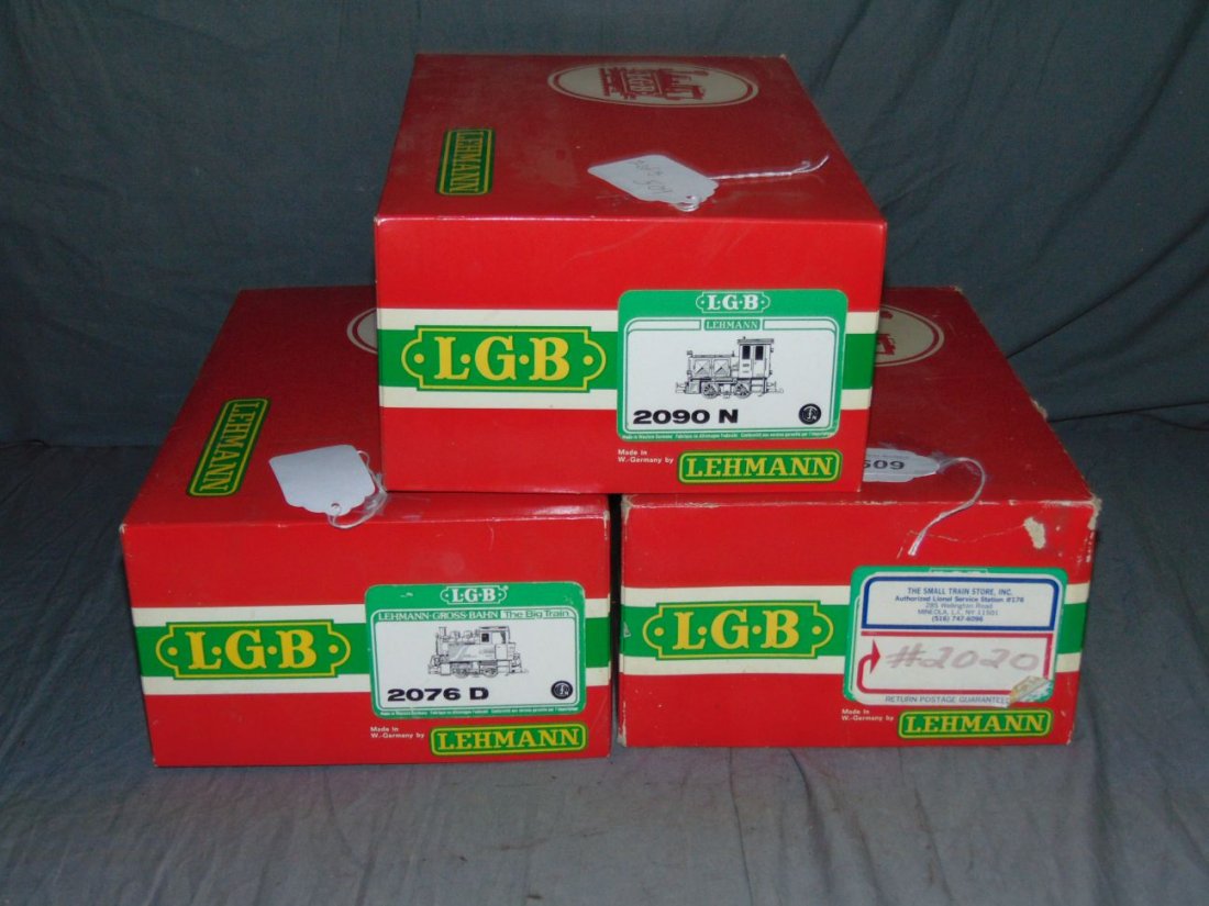 Lot of 3 LGB Small Steam Diesel Locos (1 of 4)