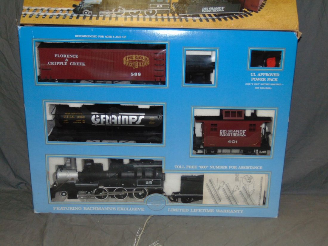 Bachmann "G" Scale Big Hauler Train Set: Rocky Mountain Express.
