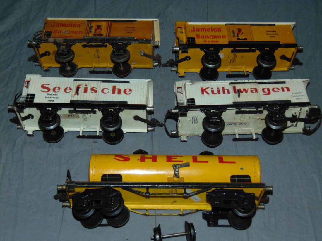 Lot of European Pre War Freight Cars. (1 of 2)