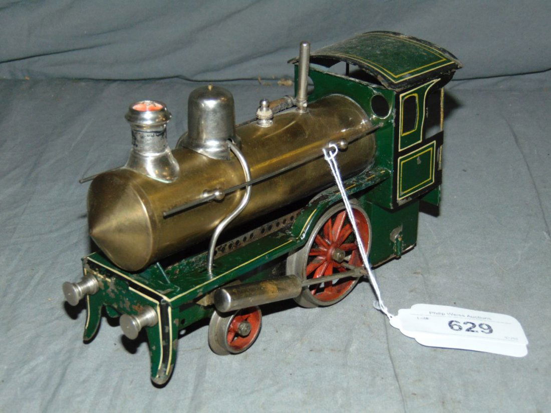 Pre War Live Steam Train Engine. (1 of 5)