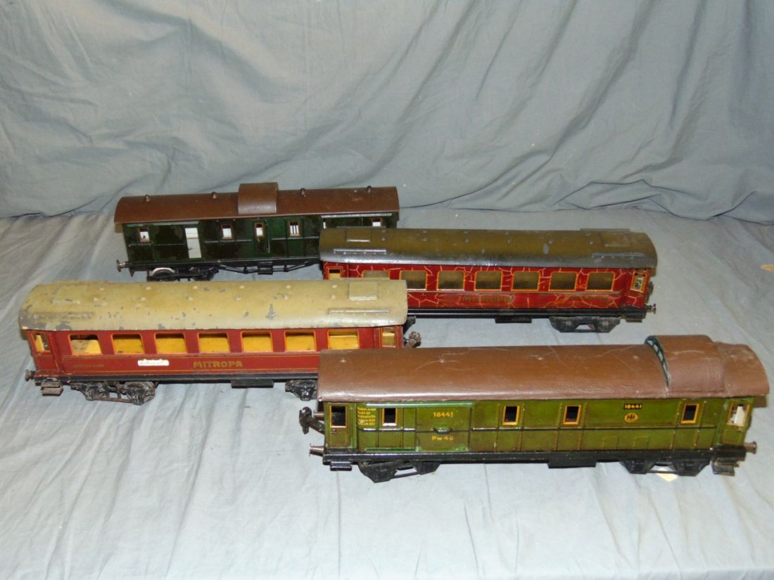 Lot of European Passenger Cars Pre War.: 4 cars approx 16" each includes Marklin.