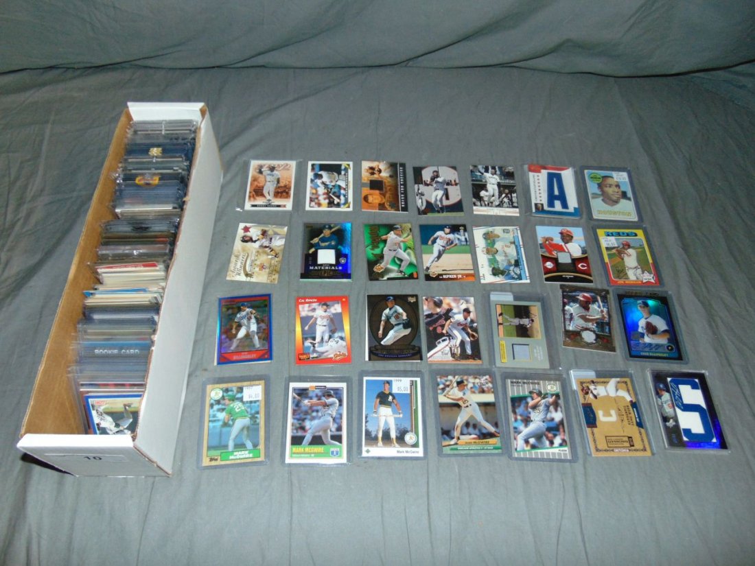 Modern Specialty Card Lot.: Sports and Celebrities includes Signed Cards, Limited Editions, Swatch Cards and Fabric Cuts, Examine.