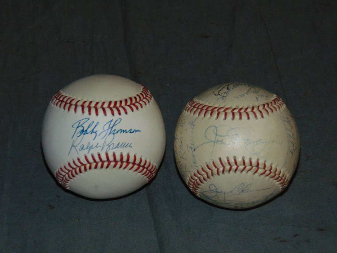Lot of Two Signed Baseballs. (1 of 8)