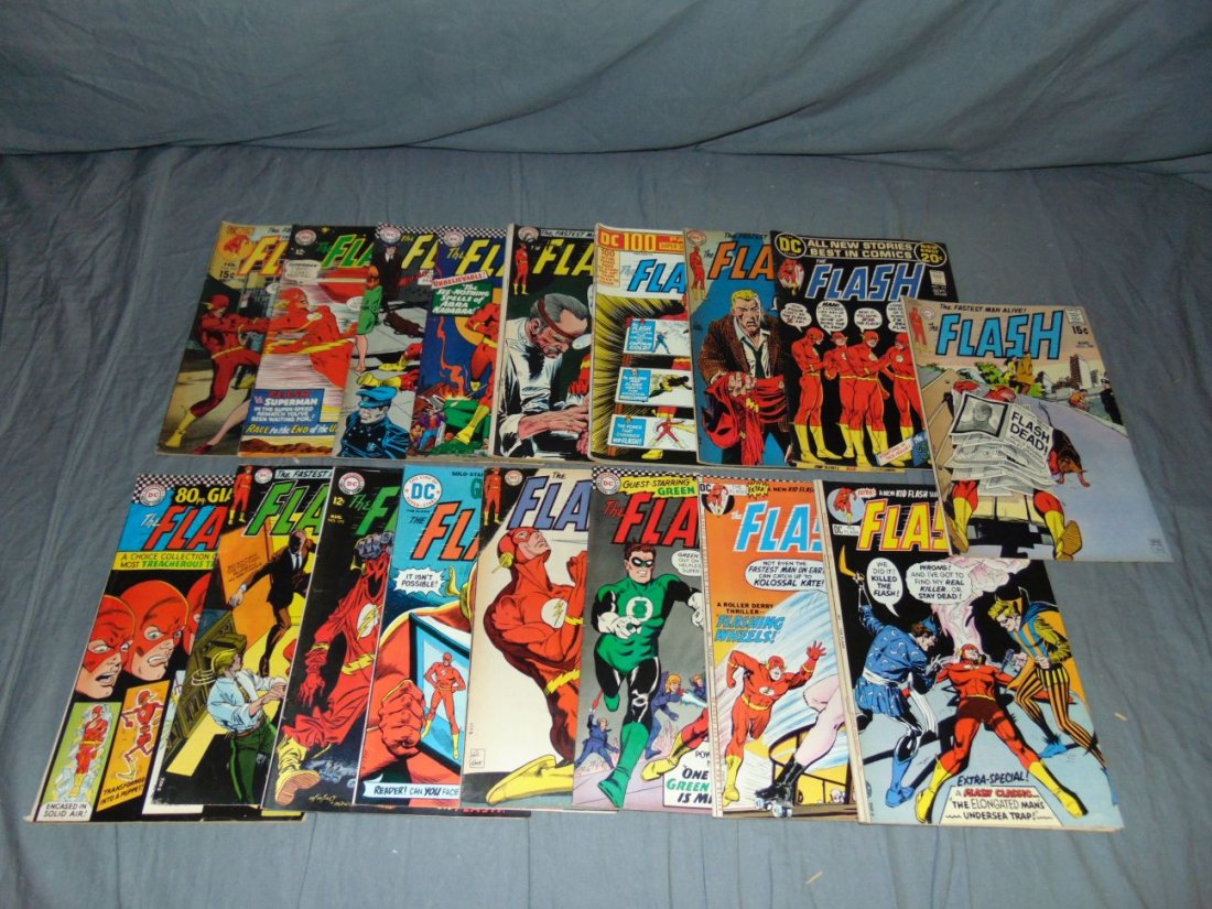 D.C. Comics Flash. 17 issues. (1 of 4)