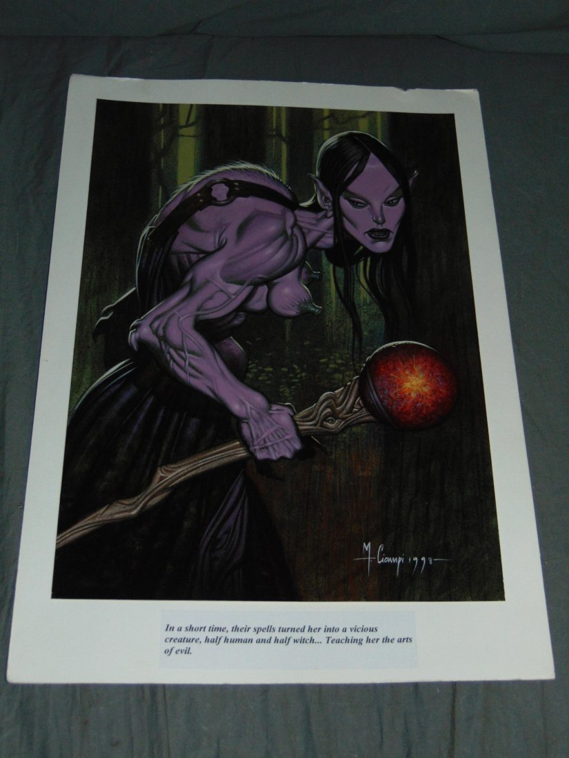 Francesco Ciampi. Original Comic Art Page (1 of 3)