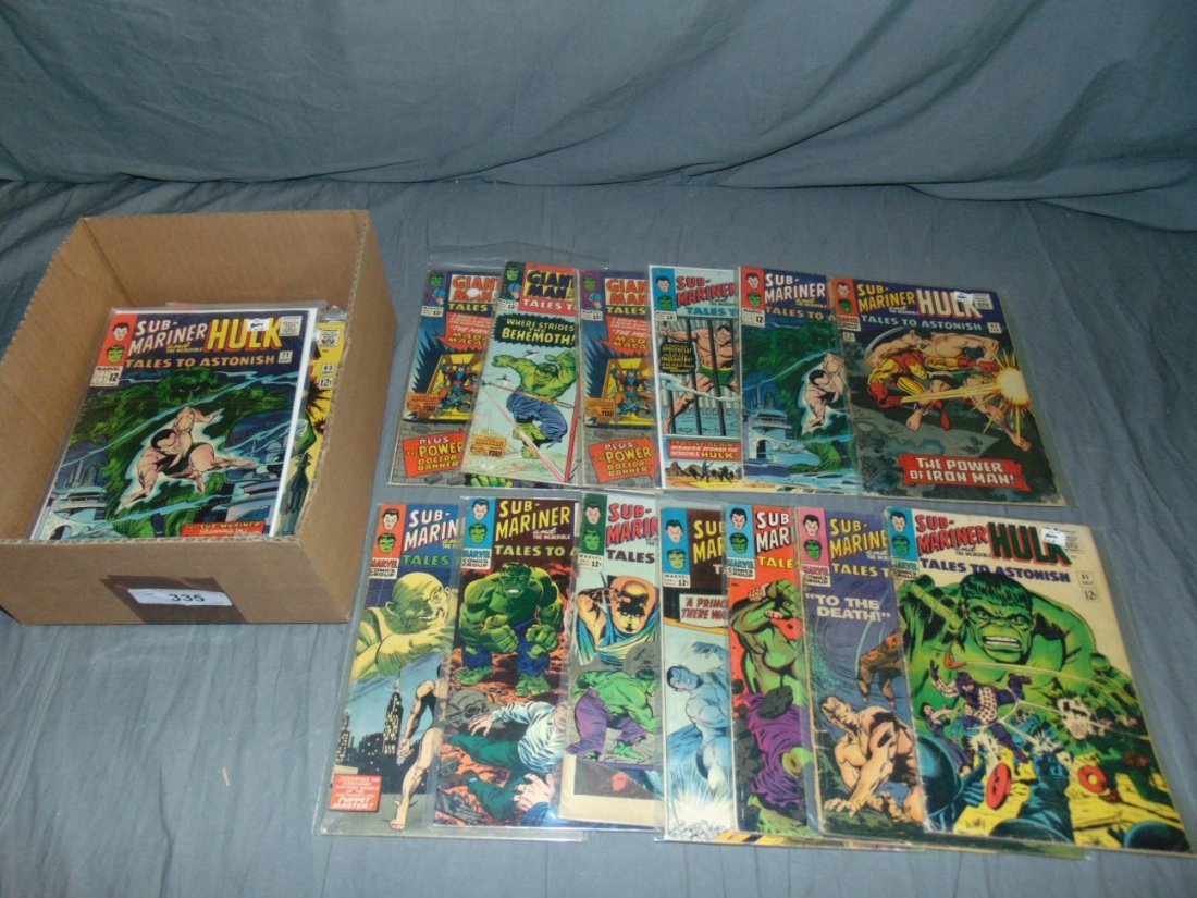 (34) 1960s Tales To Astonish Marvel Comics (1 of 4)