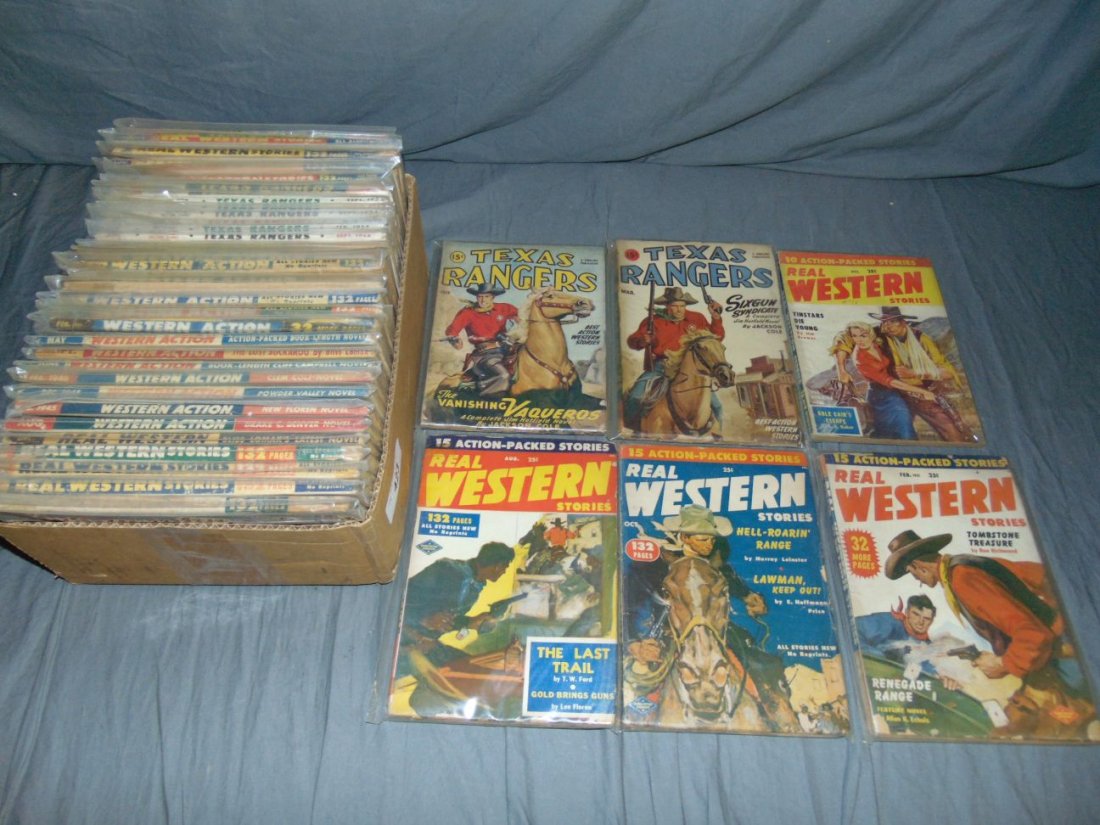 Great Lot of Assorted Western Pulp Magazines (1 of 4)