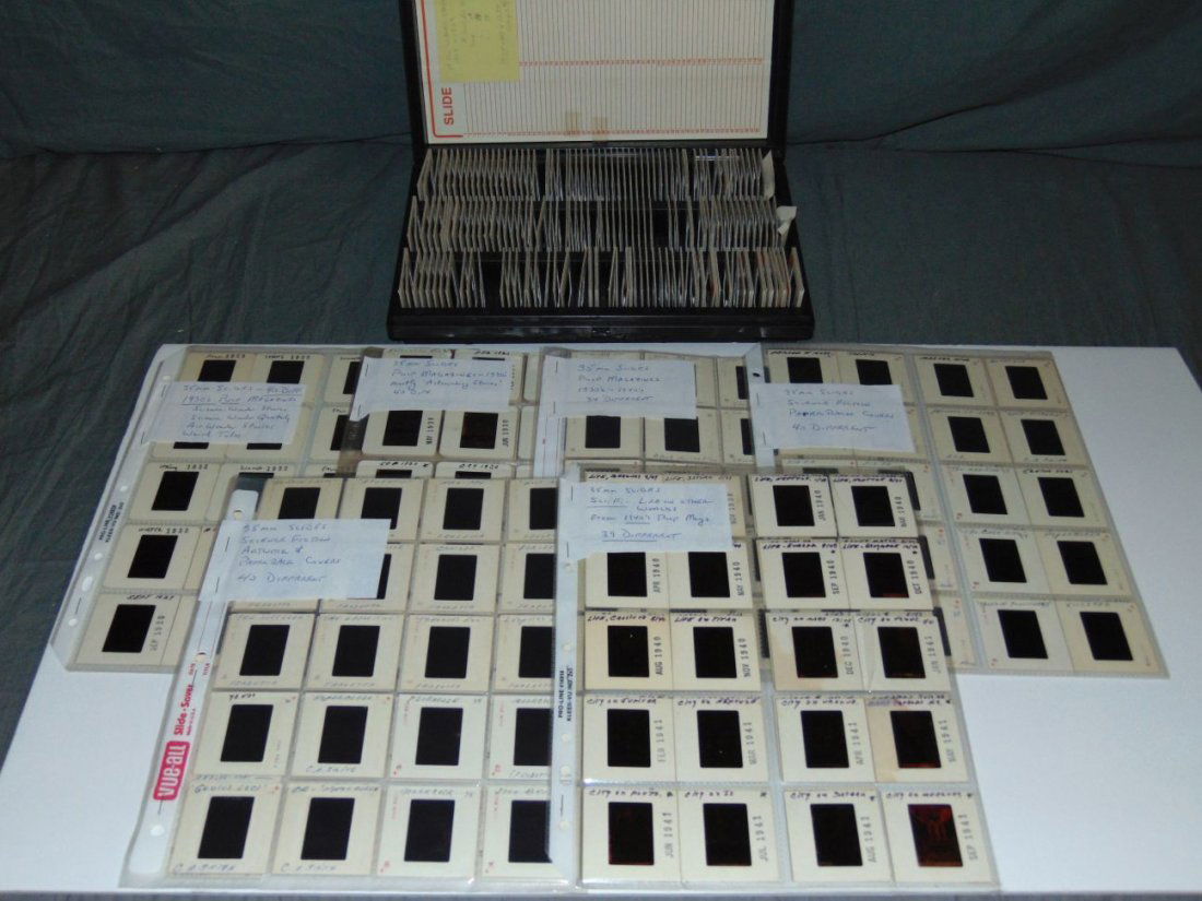 Science Fiction Magazine 35mm Slide Lot (1 of 5)