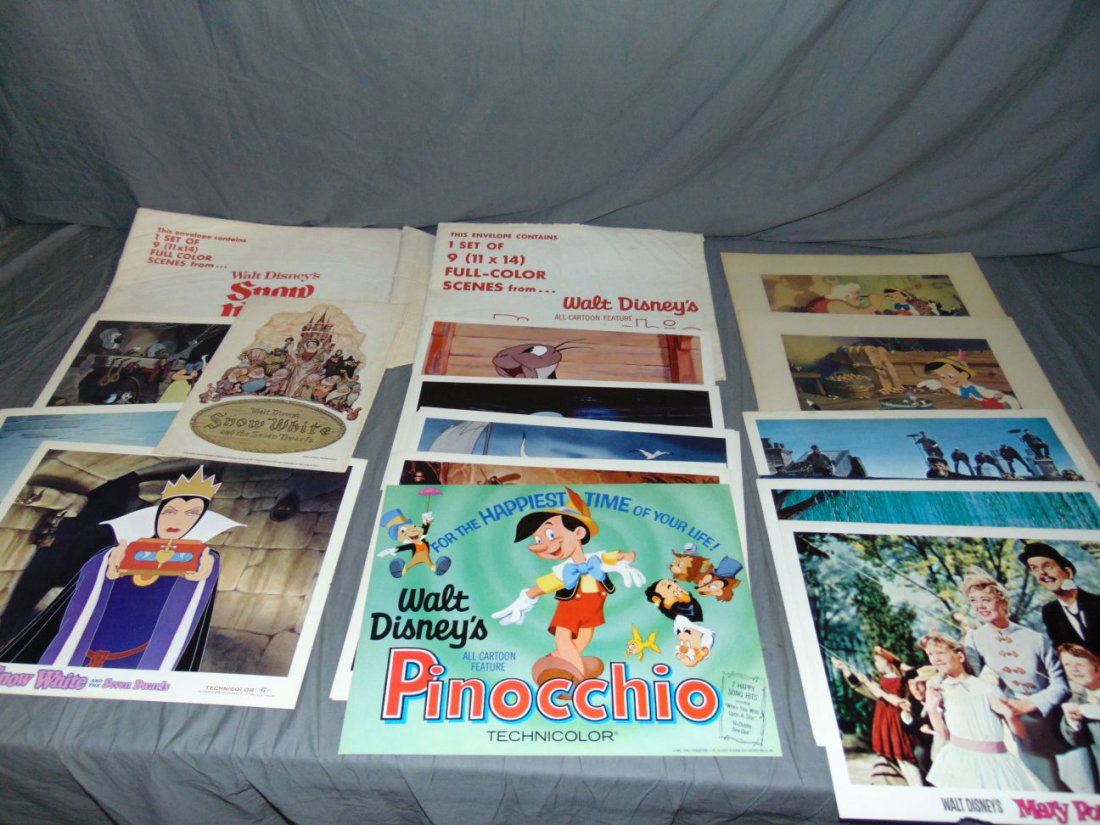 Disney Movie Lobby Card Lot. (1 of 5)