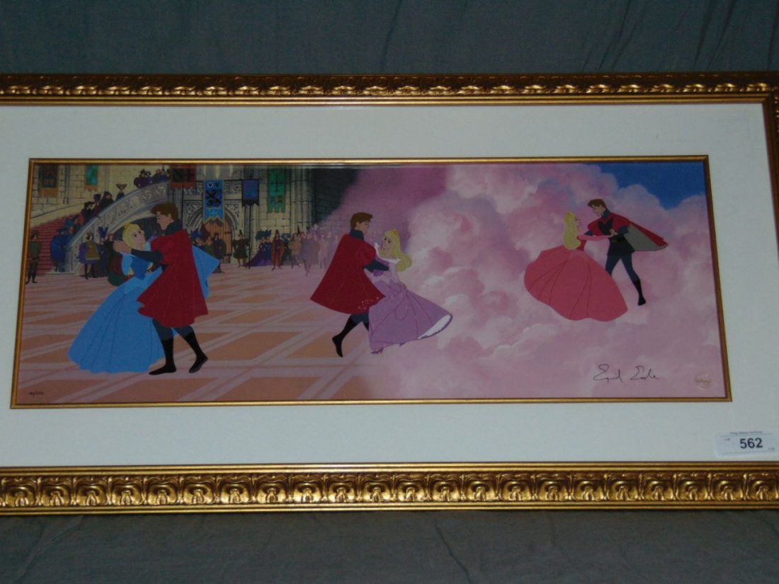 Disney Sleeping Beauty Ltd Ed Cel, Eyvind Earle (1 of 8)