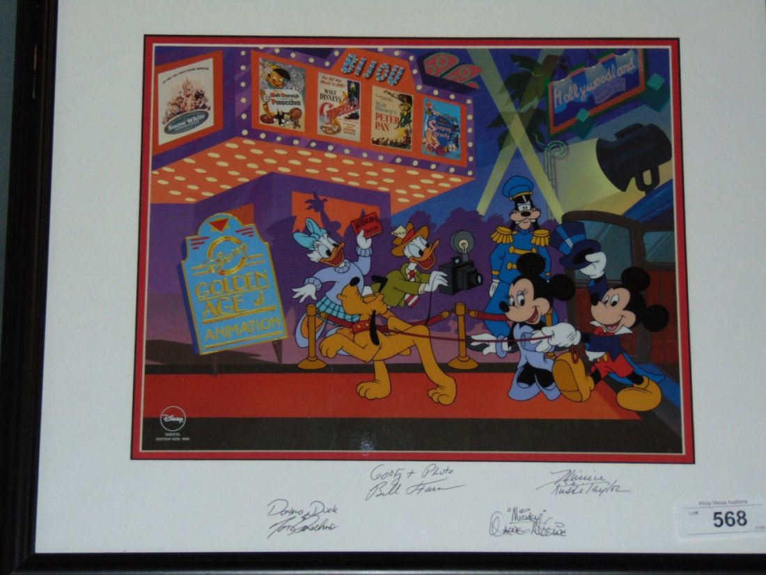 Disney, Mickey's Film Festival Ltd Ed Sericel (1 of 6)