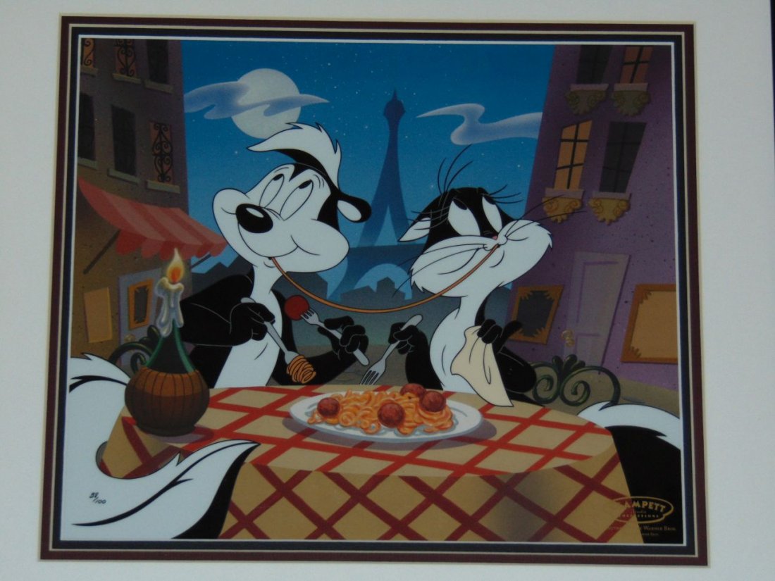 Disney, Pepe & Penelope Ltd Ed Cel (1 of 5)