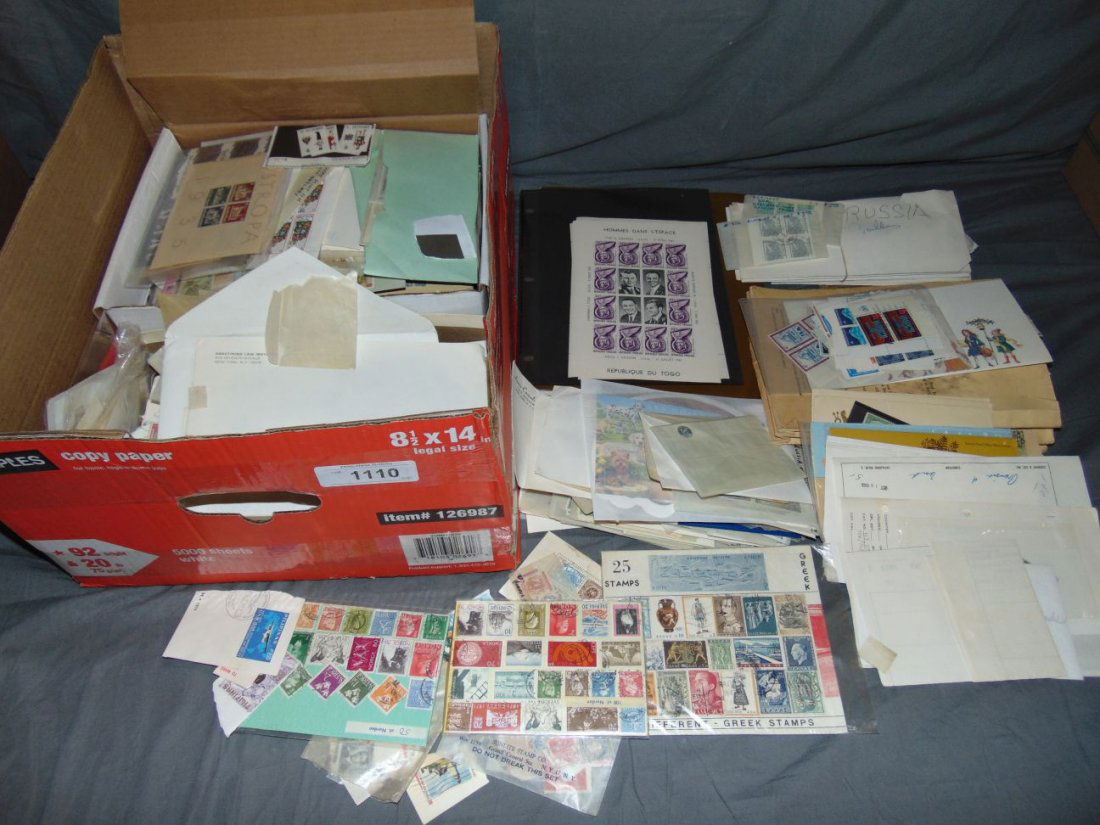 Miscellaneous Stamp Accumulation Lot (1 of 3)
