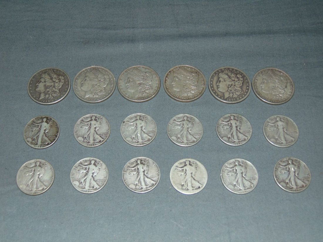 Lot of Silver Coins. (1 of 5)