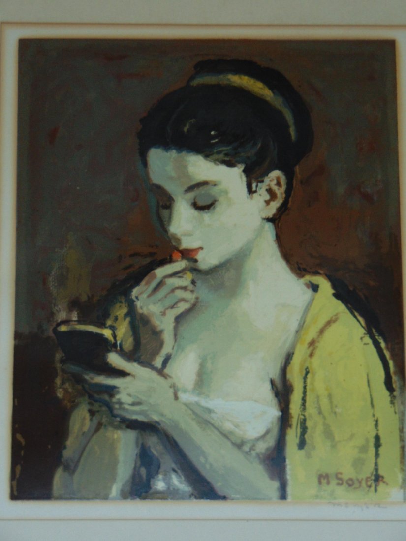 Moses Soyer, Pencil Signed Serigraph (1 of 3)