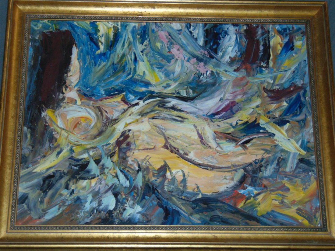 Charles Willette  (1899 - 1979) Oil on Board. (1 of 3)