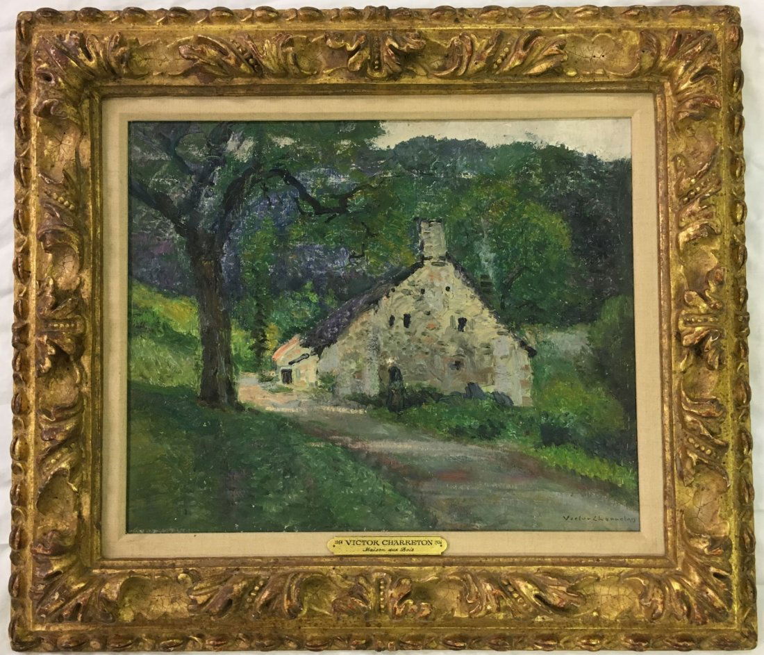 Victor Charreton  (1864 - 1936) Oil on Board. (1 of 7)