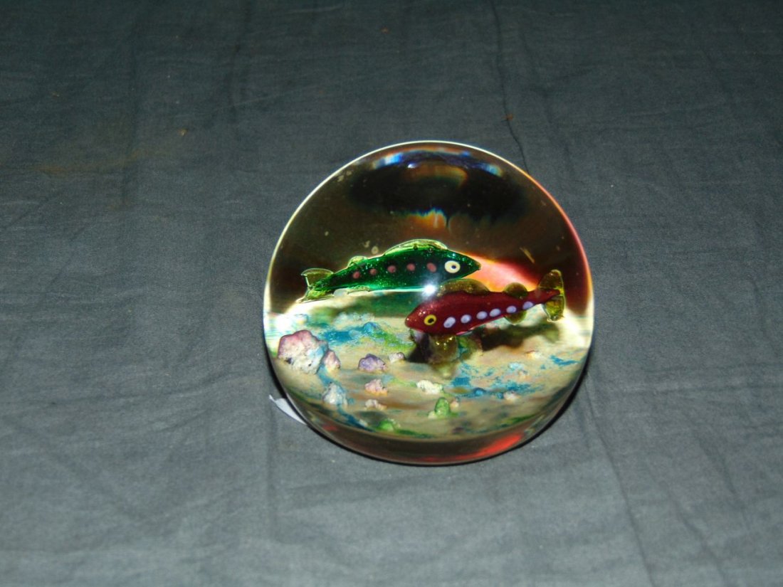 Paul Ysart Paperweight. (1 of 3)