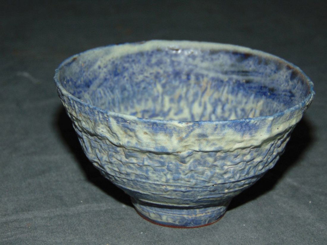 Otto and Gertrude Natzler Crater Glaze Bowl (1 of 4)