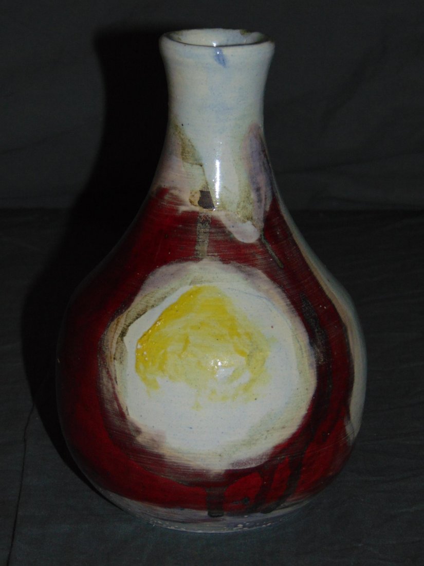 Jean Megard Biot, Pottery Vase (1 of 3)