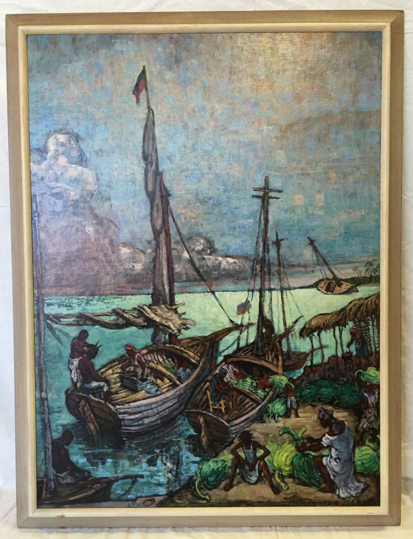 Philip Reisman  (1904 - 1992), Oil on Board (1 of 7)