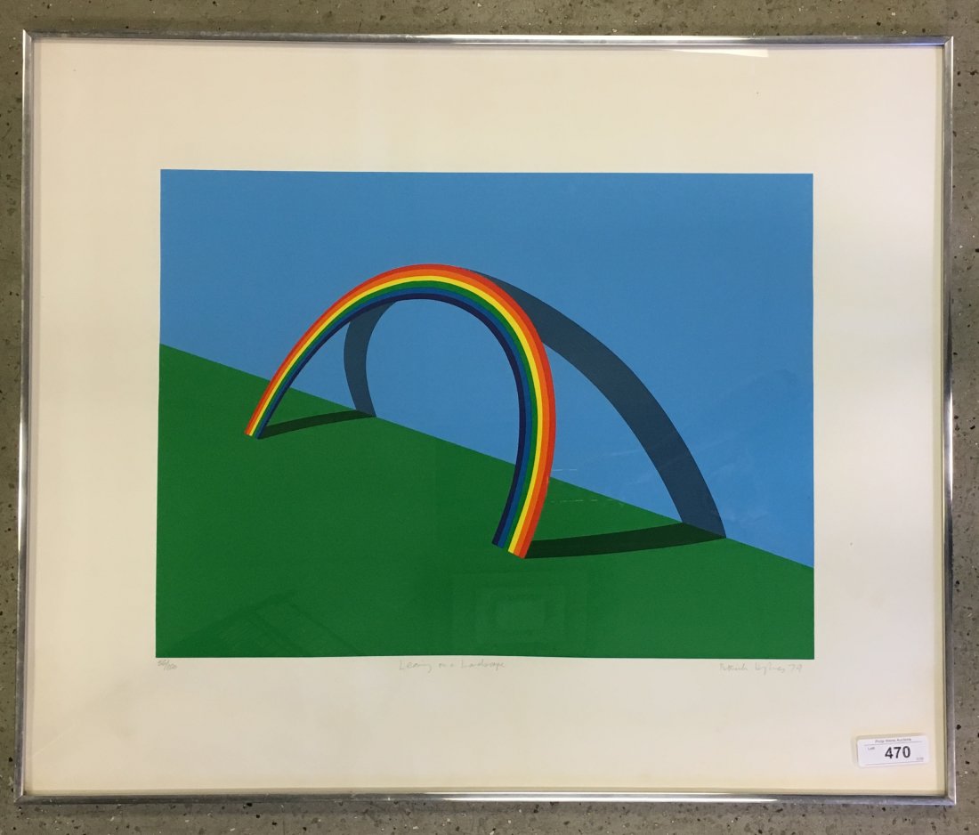 Patrick Hughes Signed Screenprint (1 of 6)
