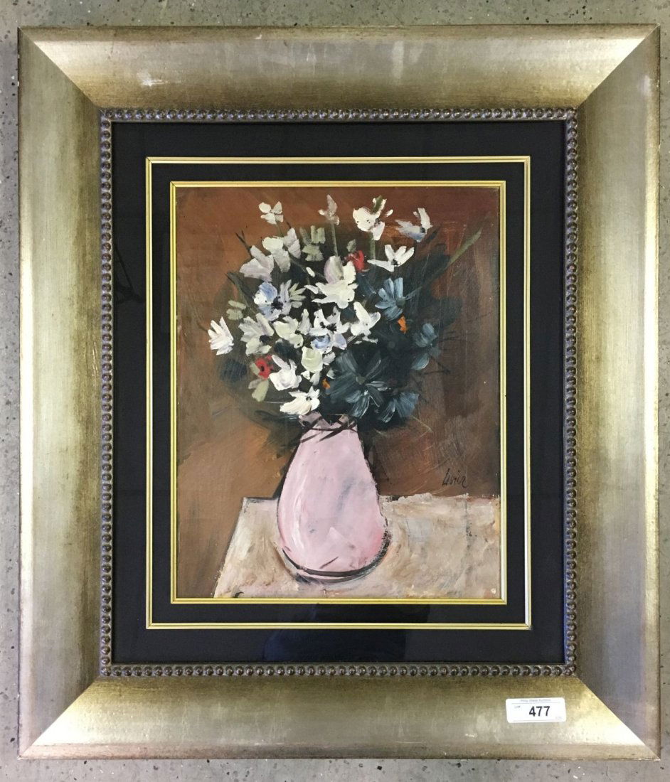 Charles Levier (1920-2004), Signed Oil on Board (1 of 4)