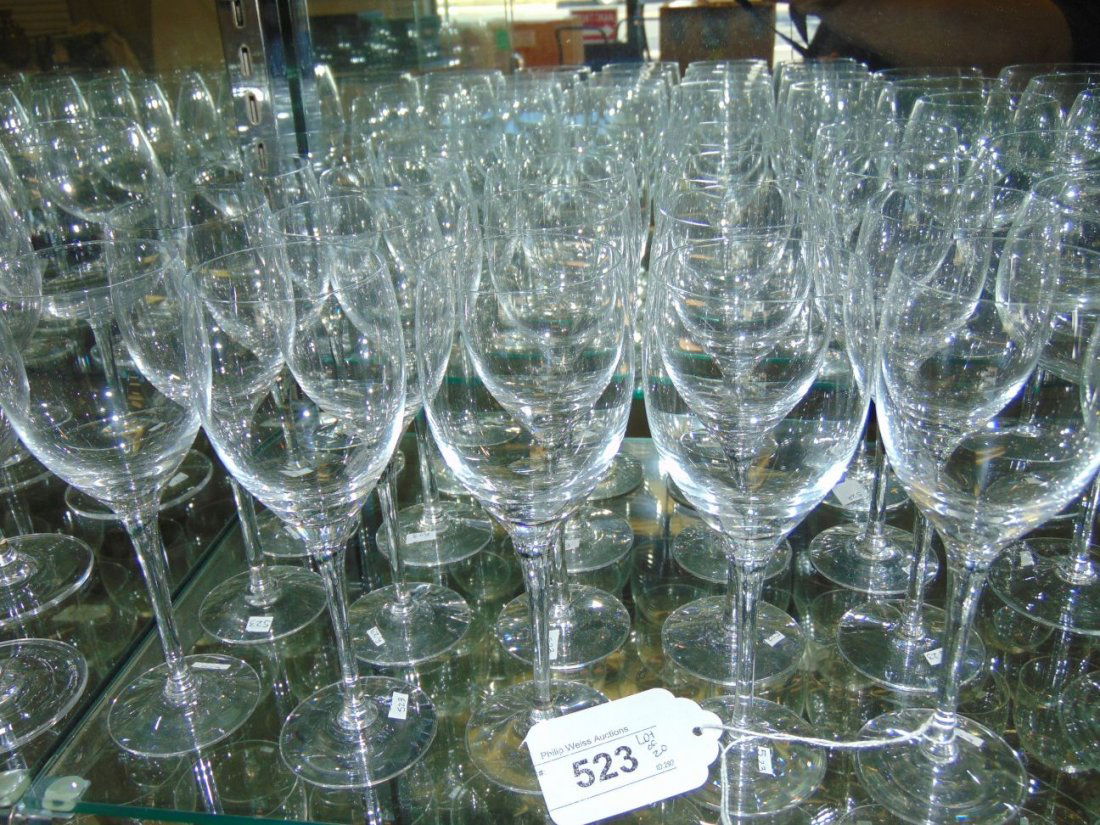 Orefors Stemware. Lot of 20. (1 of 2)