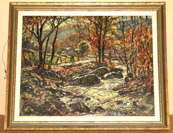 W. LESTER STEVENS. ORIGINAL PAINTING.