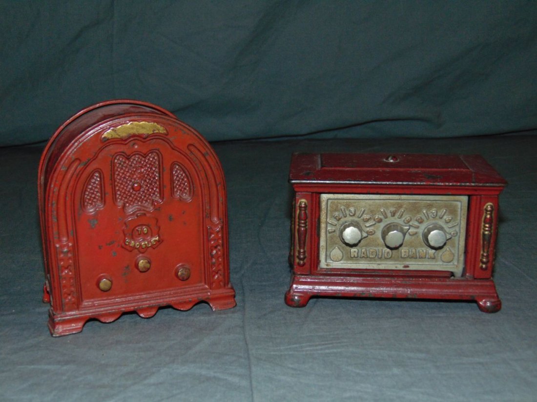 Lot of Two Radio Still Banks. (1 of 3)