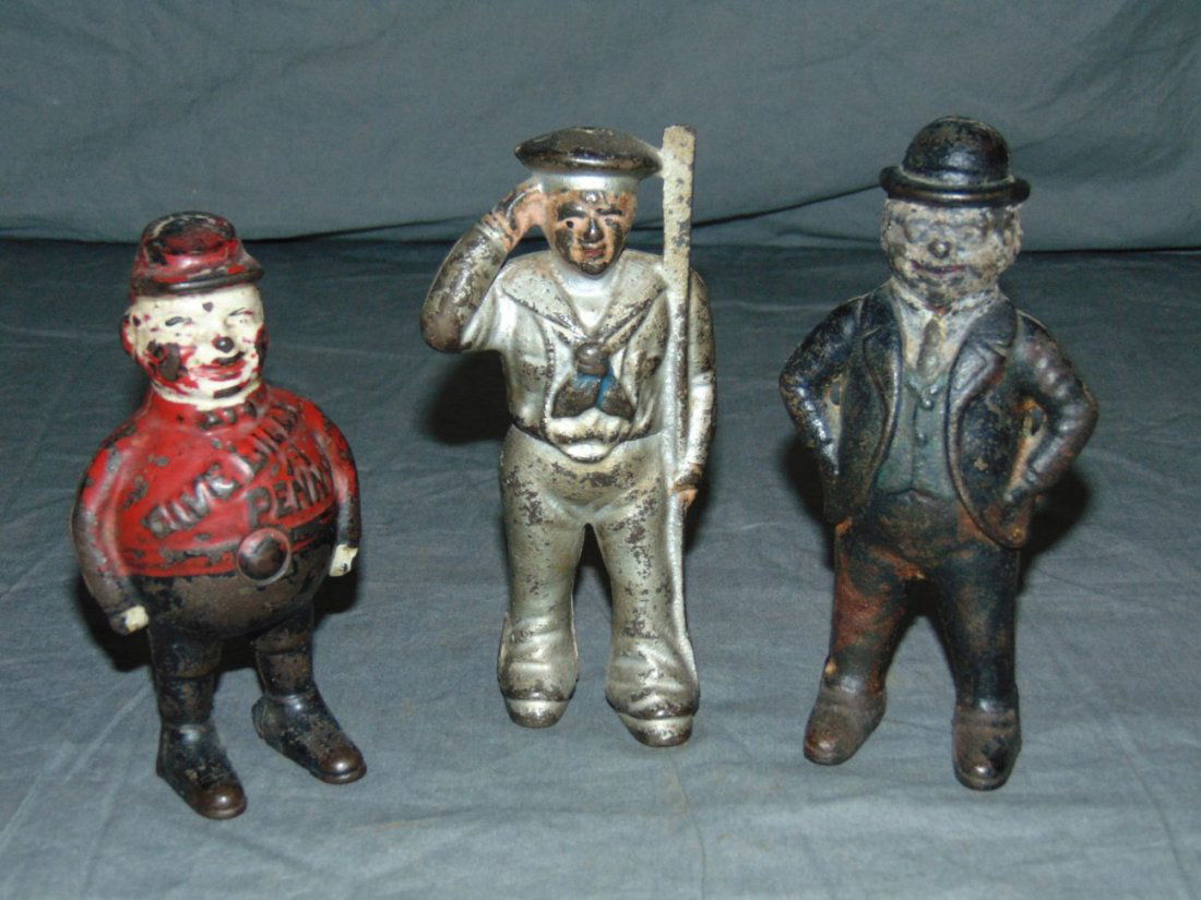 Three Figural Banks. (1 of 3)