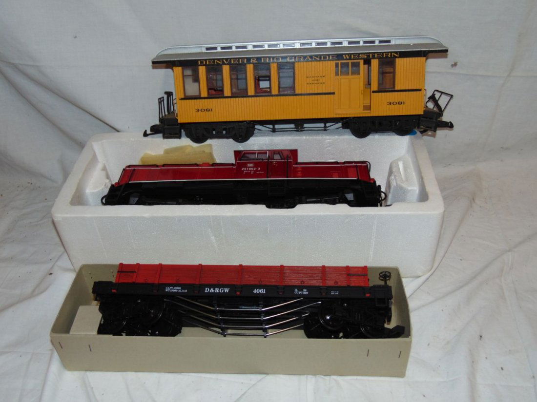Lot of 3 LGB G Gauge Trains (1 of 4)