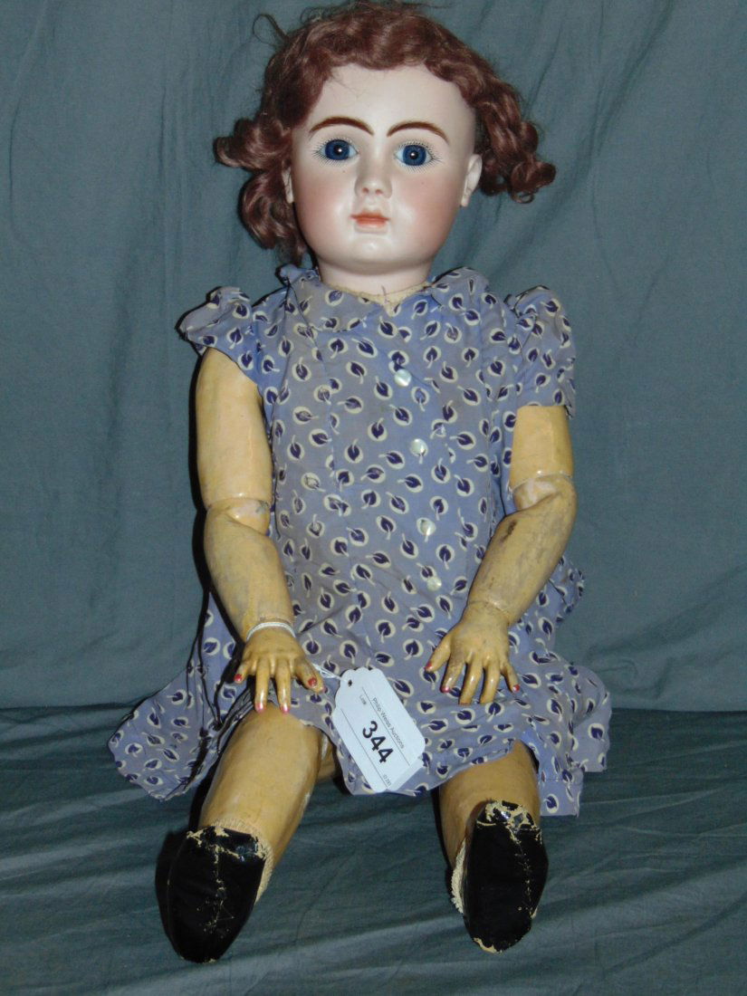 J. Steiner Bisque Head Doll, 26" Tall (1 of 6)