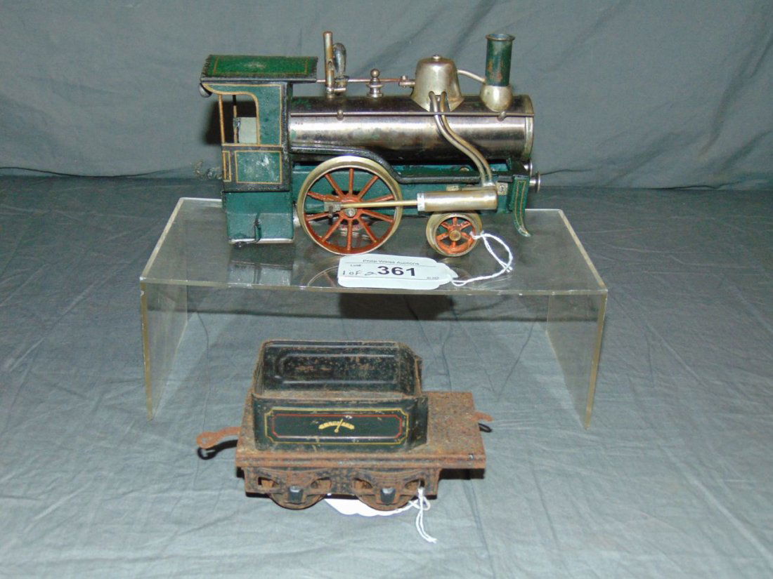 Bing 1 Gauge Live Steam Loco & Tender (1 of 7)