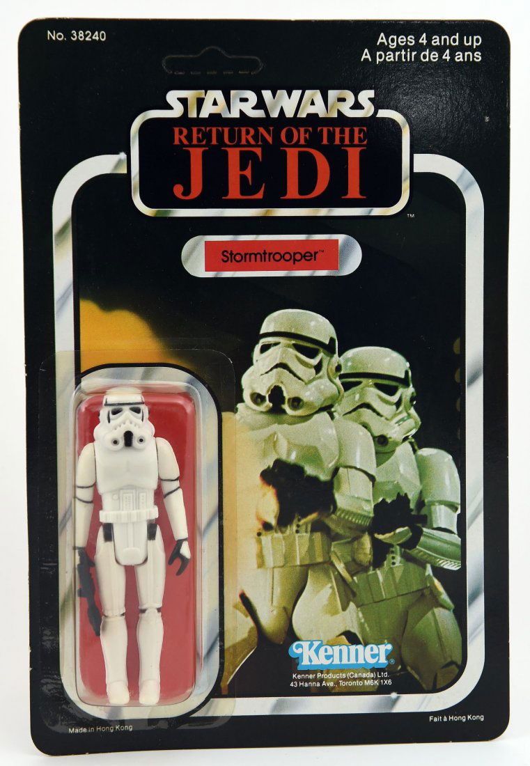 1983 Star Wars ROTJ Stormtrooper, 77 Back, MOC (1 of 2)