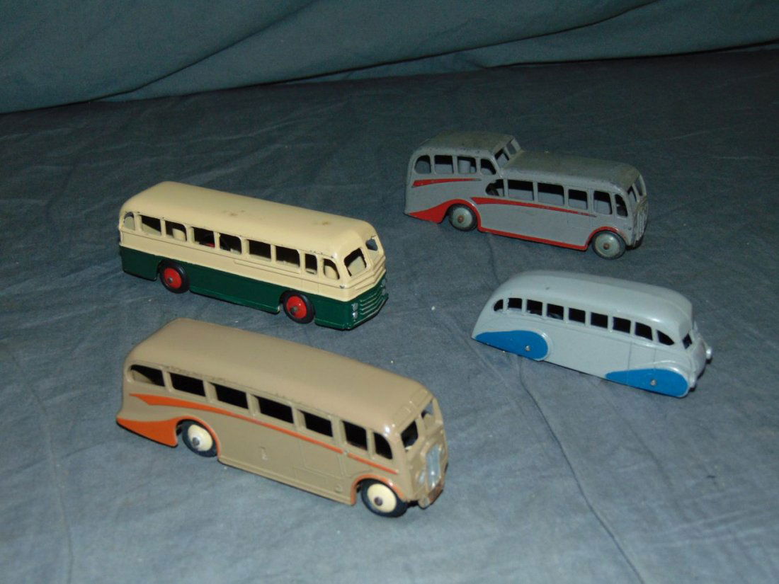 Lot of 4 Dinky Buses, 29B, 280, 281, 282 (1 of 3)